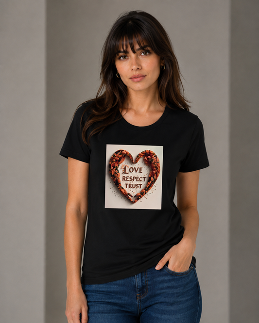 Love Respect Trust Women's T-Shirt