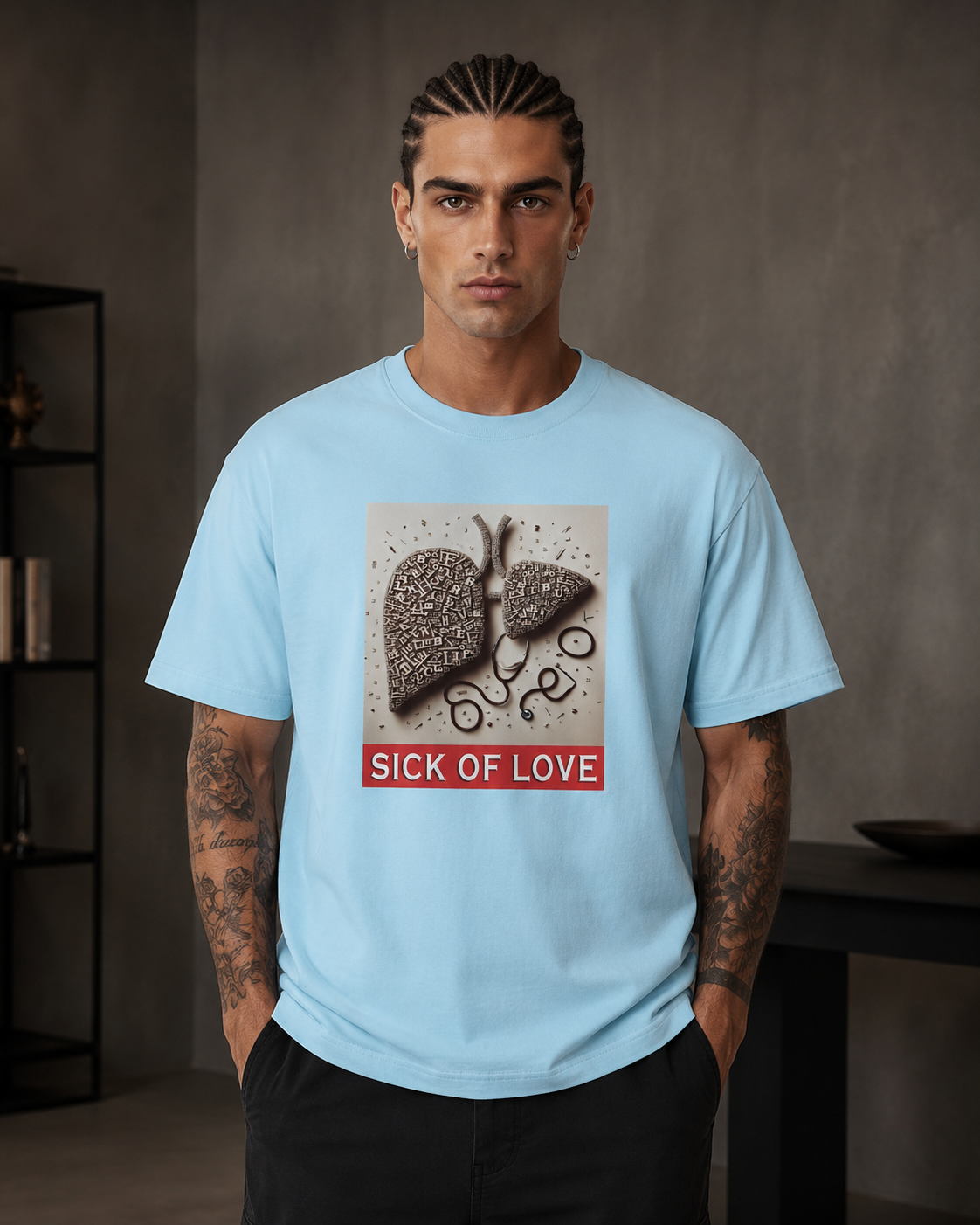 Sick Of Love Men's T-Shirt