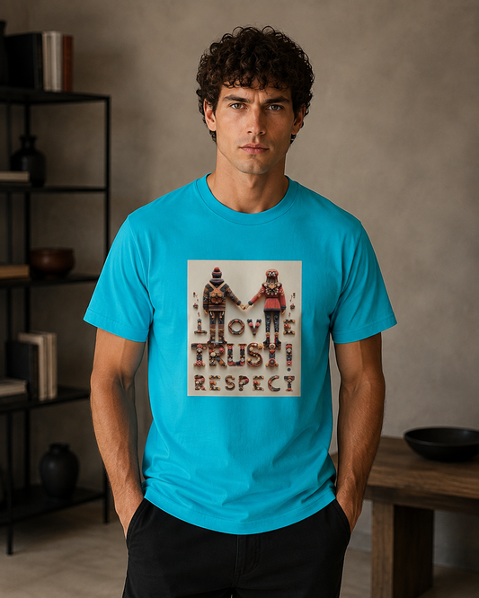 Love Trust Respect Men's T-Shirt