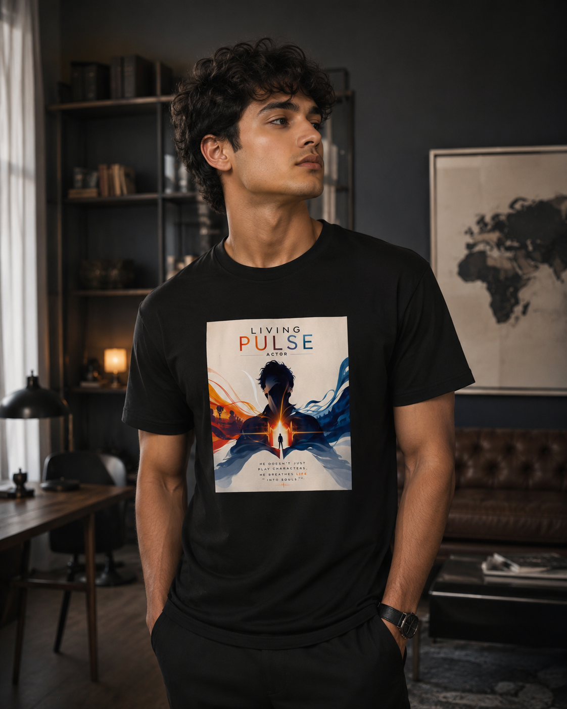 Living Pulse T-Shirt For Men