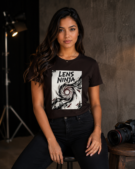 Lens Ninja T-Shirt For Women