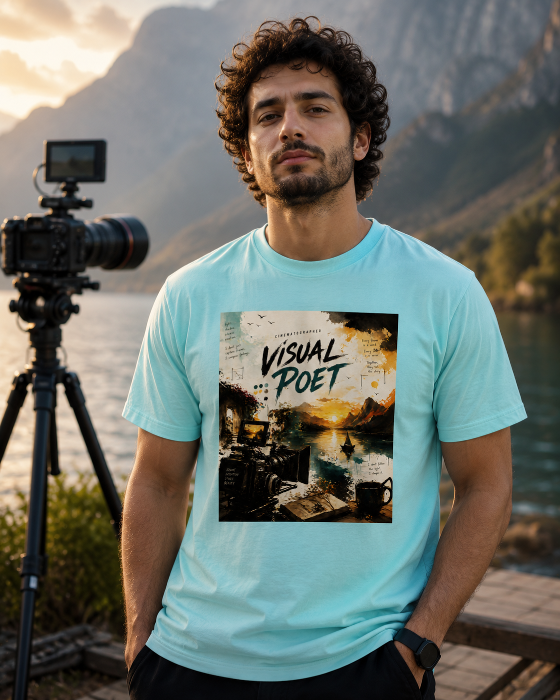 Visual Poet T-Shirt For Men