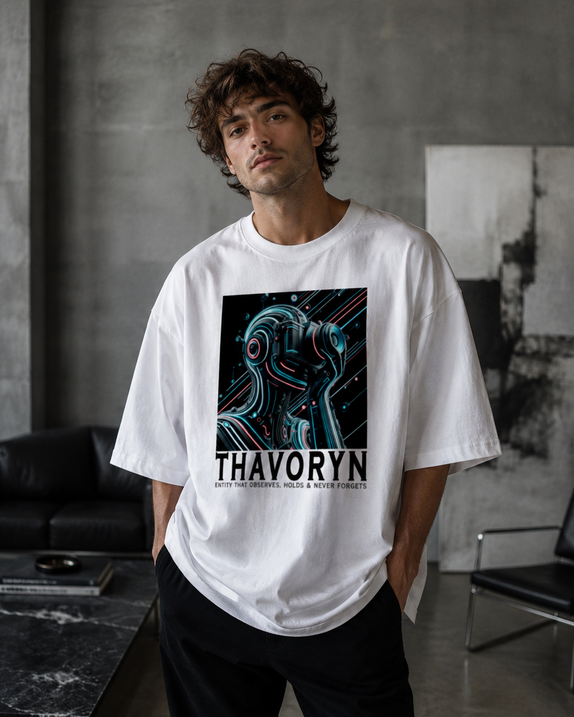 Thavoryn Oversized T-Shirt For Men