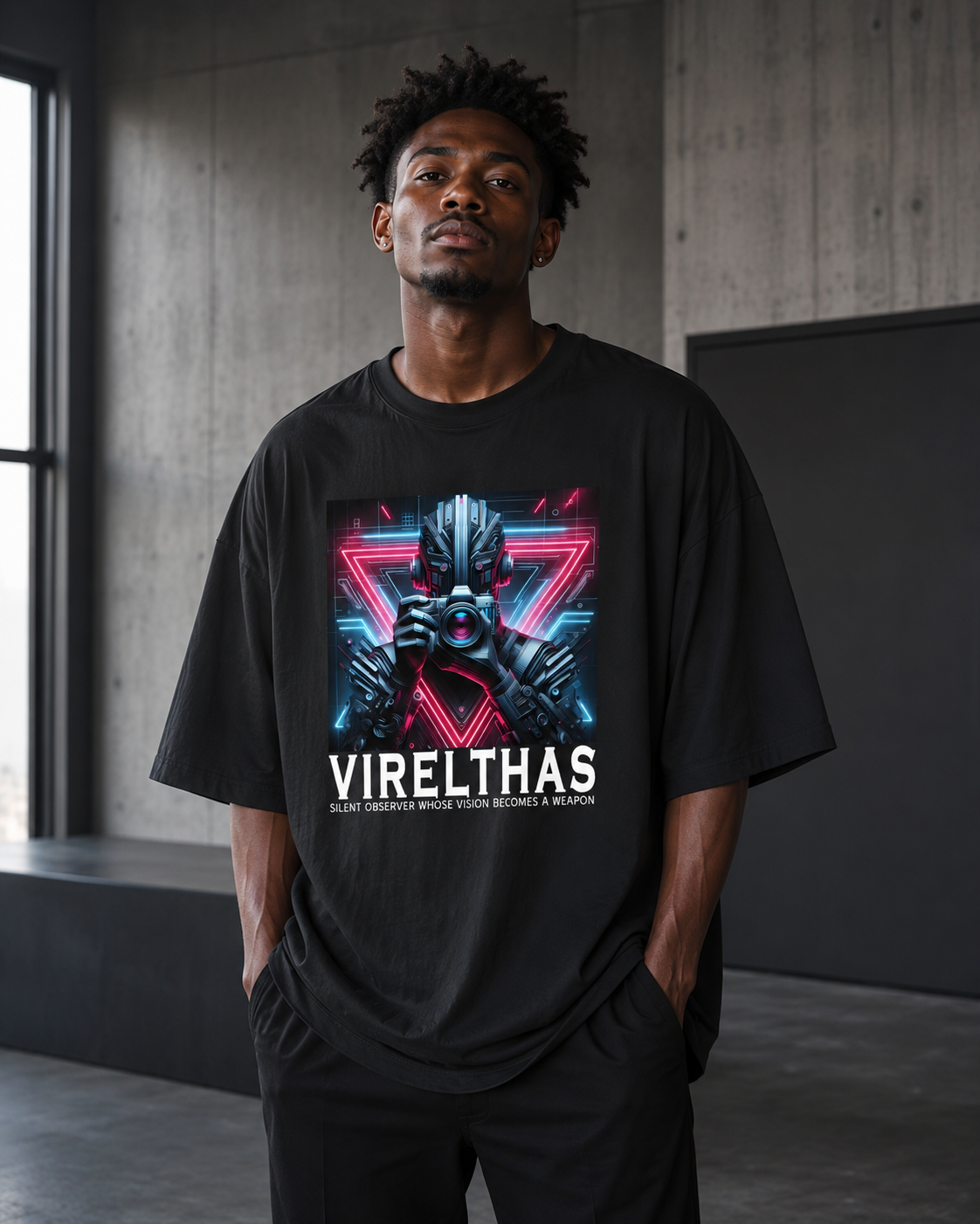 Virelthas Oversized T-Shirt For Men