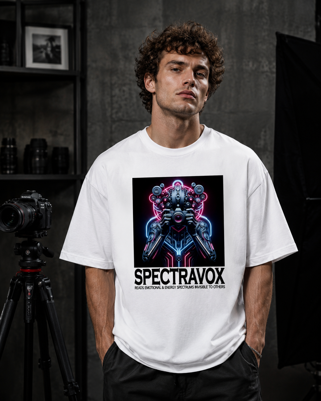 Spectravox Oversized T-Shirt For Men