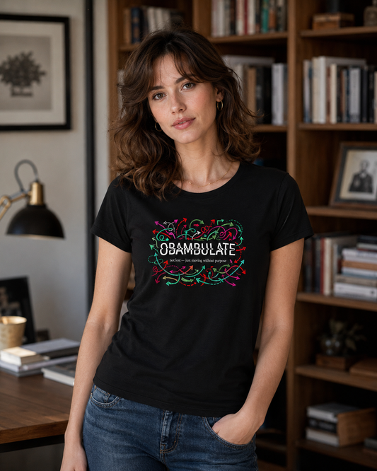 Obambulate T-Shirt For Women
